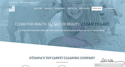 Desktop Screenshot of ottawacarpetclean.com